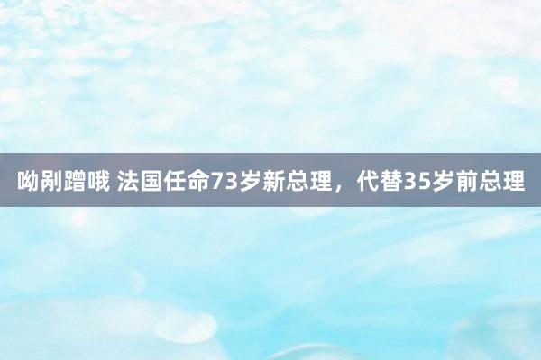 呦剐蹭哦 法国任命73岁新总理，代替35岁前总理